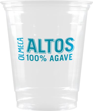 12 oz. Clear Soft-Sided Cup