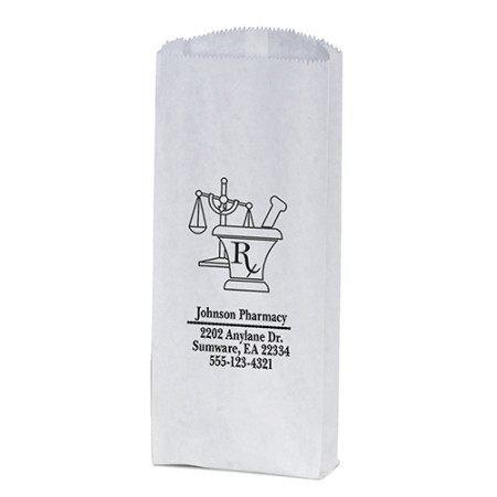 Pharmacy Bags (5" x 12" x 2")