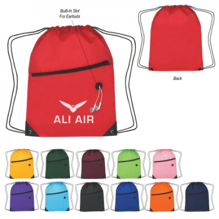 Sports Pack with Front Zipper (13.5" x 18")