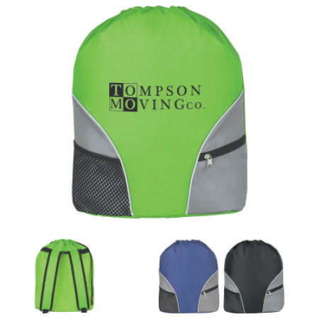 Drawstring Backpack (16" x 18" x 3.5")