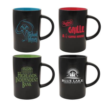 14 oz. Midnight Cafe Coffee Mug