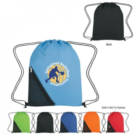 Sports Pack with Zippered Mesh Pocket (13.5" x 18")