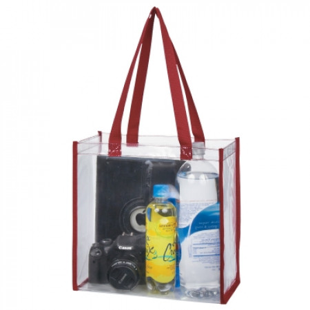 Clear Tote Bag (12" x 12" x 6")