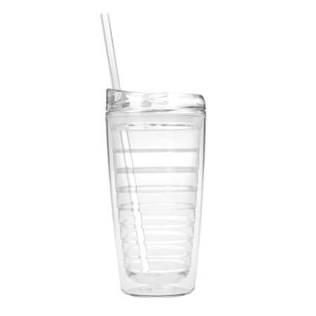 16 oz. Tritan Double Wall Tumblers with Dome Decal