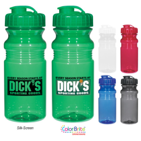 20 oz. Poly-Clear Fitness Bottles