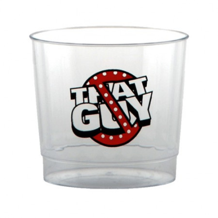 9 oz. Clear Plastic Fluted Cup