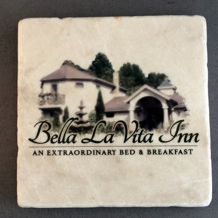 Italian Botticino Marble Coasters