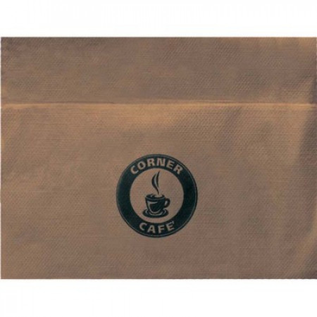 Unbleached Single Ply 3/4 Fold Napkins