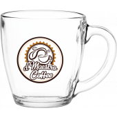 16 oz. Glass Bistro Coffee Mug