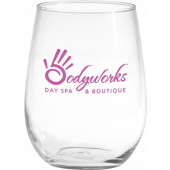 17 oz. Vina Stemless White Wine Glass