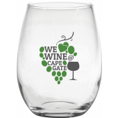 15 oz. Stemless White Wine Glass