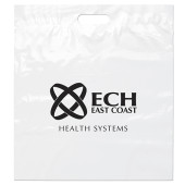 White Die Cut Handle Bags (18" x 20" x 4")