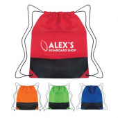 Non-Woven Two-Tone Sports Pack (14" x 17")