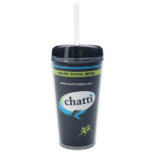 16 oz. Tritan Double Wall Tumblers with Insert
