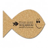 Cork Fish Coasters (Large)