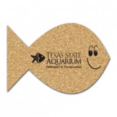 Cork Fish Coasters (Large)