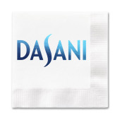 Foil Stamped White 3-Ply Beverage Napkins
