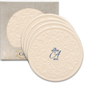 Victorian Stone Coasters Boxed Set of 4 (CoasterStone)