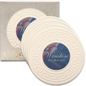 Greek Stone Coasters Boxed Set of 4 (CoasterStone)