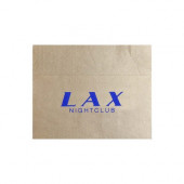 Foil Stamped Unbleached 1-Ply 3/4 Fold Napkins