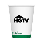 10 oz. Eco-Friendly White Paper Cups