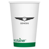 16 oz. Eco-Friendly White Paper Cups