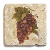 Tumbled Travertine Coasters