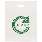 Eco White Die Cut Handle Bags (15" x 19" x 3")