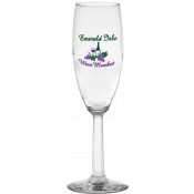 6 oz. Napa Valley Flute (Optic Stem)