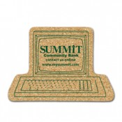 Cork Computer Coasters (Large)