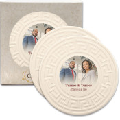 Greek Stone Coasters Boxed Set of 2 (CoasterStone)