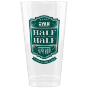 16 oz. Clear Plastic Fluted Cup