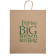 Eco Kraft Shopping Bags (16" x 19.25" x 6")