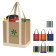 Non-Woven Two-Tone Shopper Tote (12" x 13" x 8")