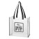 Clear Reflective Tote Bag (12" x 12" x 6")