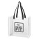 Clear Reflective Tote Bag (12" x 12" x 6")