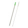 Lime Green Straw w/ Cleaning Brush