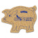 Cork Piggy Bank Coasters (Large)