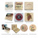Stone Coasters - Wrought Iron Boxed Set of 4