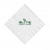 Foil Stamped White 1-Ply Beverage Napkins