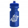Royal Blue Bottle and Push Pull Lid