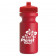 Red Bottle and Push Pull Lid
